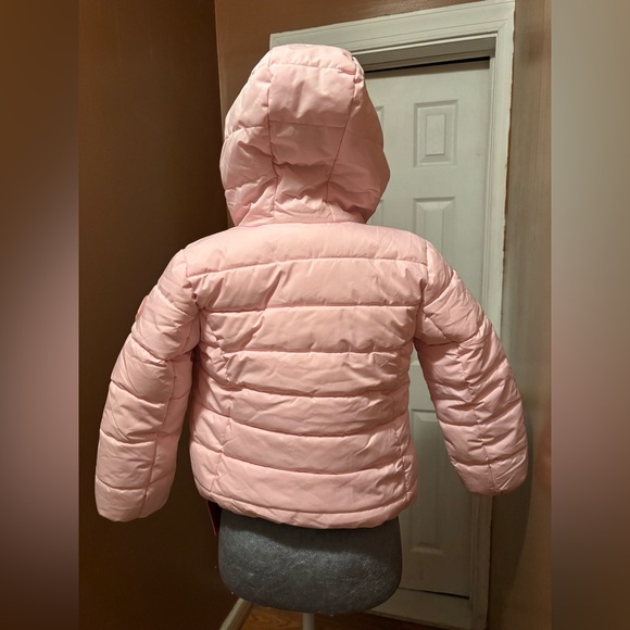 NWT Gerry Light Pink Kids Lined Bubble Jacket Size 6 - Picture 6 of 11
